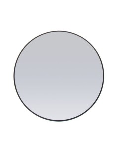 Espejo metal negro 60cm