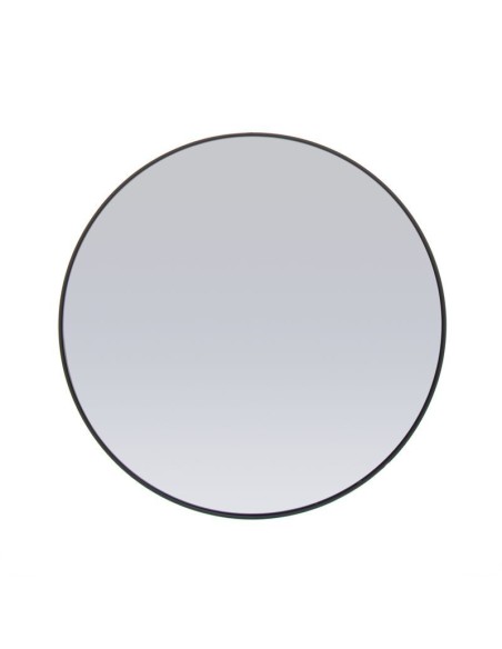 Espejo metal negro 60cm