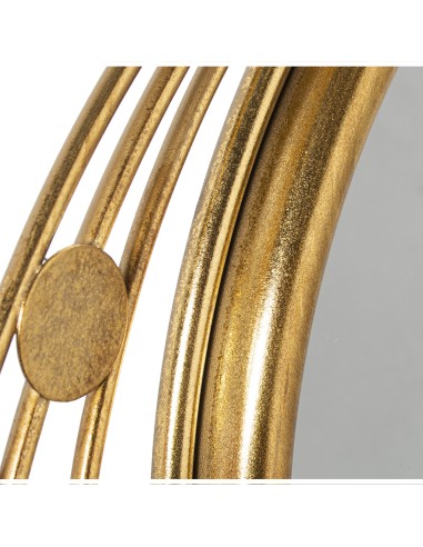 Espejo metal dorado 66*78