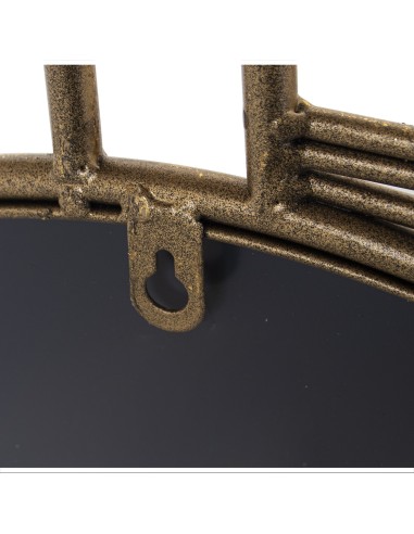 Espejo metal dorado 66*78