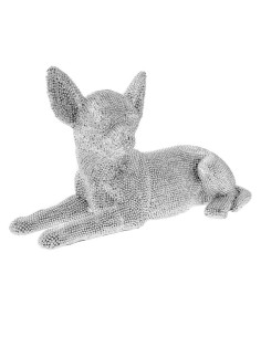 Figura chihuahua plata 2