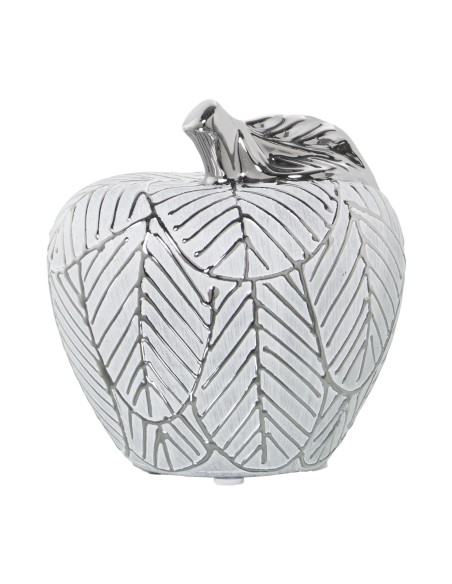 Figura manzana plateada 13cm