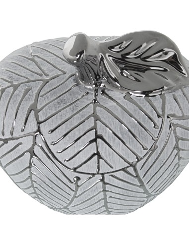 Figura manzana plateada 13cm