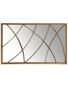 Espejo metal dorado 60*90