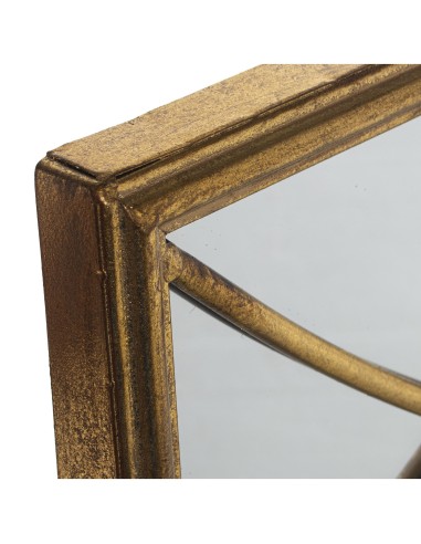 Espejo metal dorado 60*90