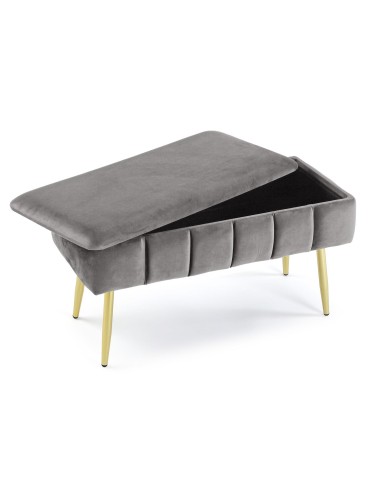 Sillón descalzador color gris