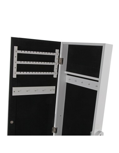 Espejo joyero blanco con luz