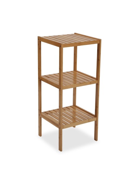 Estantería de madera de bambú 3 baldas