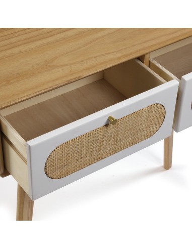 Entrada madera 2 cajones