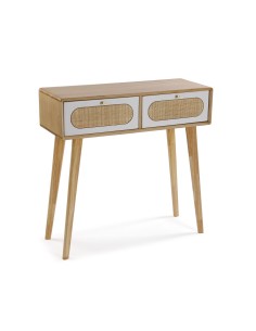 Entrada madera 2 cajones