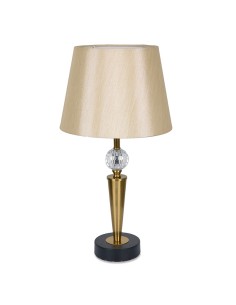 Lampara de metal dorada 53cm