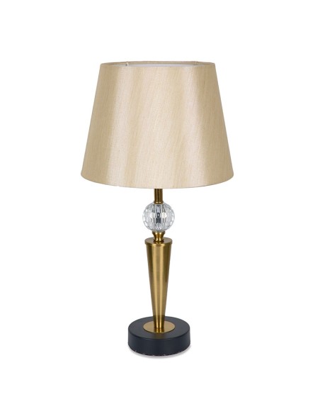 Lampara de metal dorada 53cm