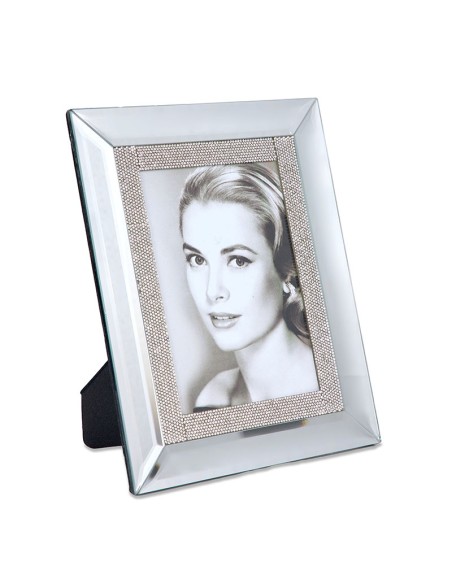 Portafotos espejo brillo 10*15