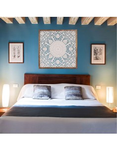 Decoración de pared mandala de madera 2