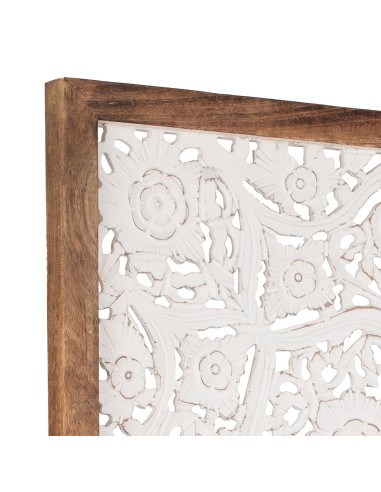 Decoración de pared mandala de madera