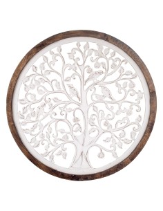 Decoración de pared en madera diseño árbol