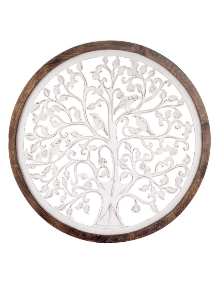 Decoración de pared en madera diseño árbol
