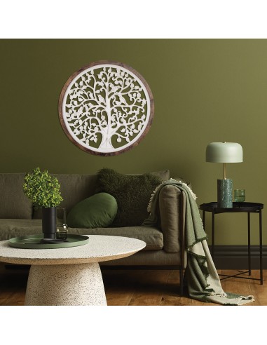 Decoración de pared en madera diseño árbol