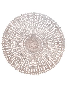 Decoración de pared madera calada