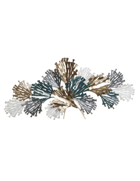 Decoración de metal hojas.