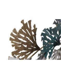 Decoración de metal hojas. 2