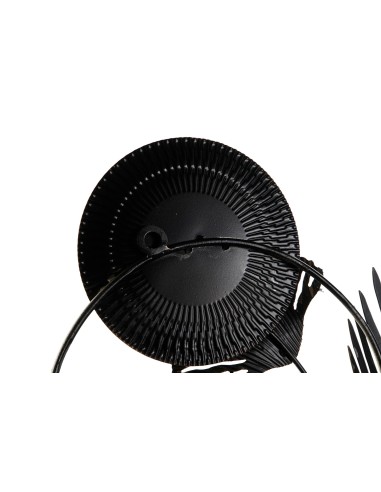 Decoración de pared en metal diseño círculos