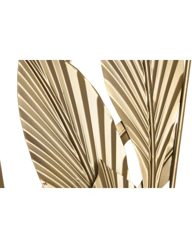 Juego de 2 piezas de metal en dorado