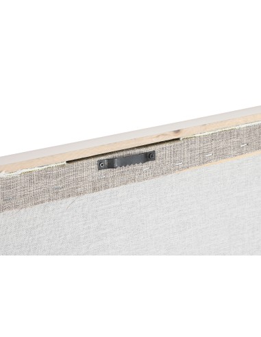 Cuadro de madera y algodón diseño 3D