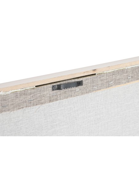 Cuadro de madera y algodón diseño 3D