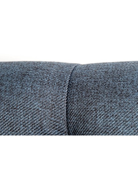 Cabecero de cama poliéster azul