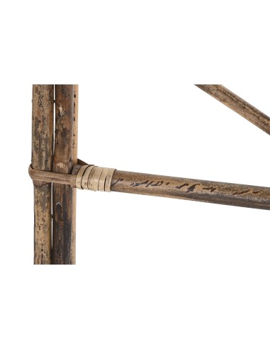 Cabecero de cama ratán diseño abanico