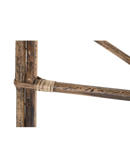 Cabecero de cama ratán diseño abanico
