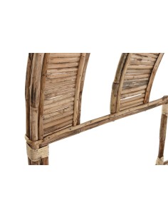 Cabecero de cama en ratán diseño 3 franjas 2