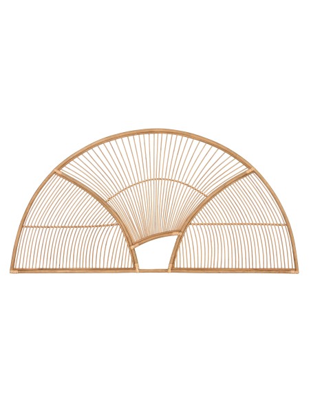 Cabecero de cama caña de bambú natural