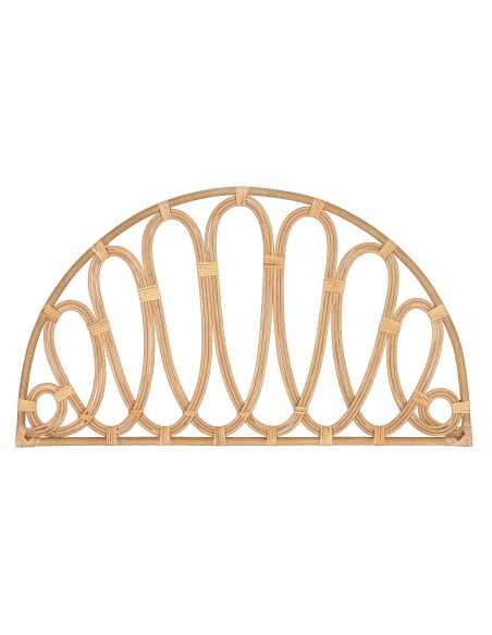 Cabecero de cama de bambú natural