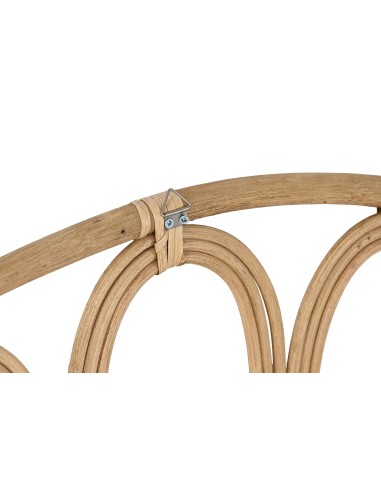 Cabecero de cama de bambú natural