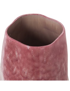 Jarrón de cerámica en rosa tricolor 2