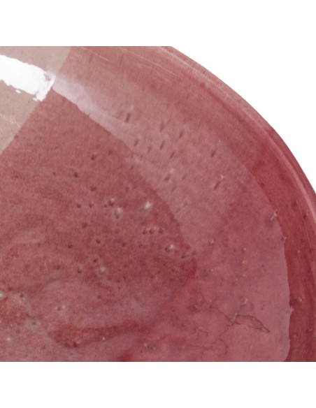 Centro de cerámica en rosa tricolor