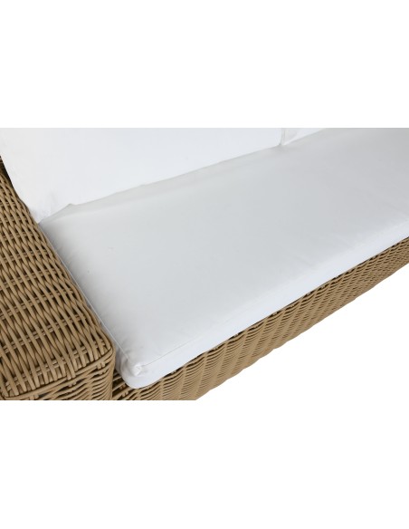 Conjunto de jardín de ratán 4 pzas