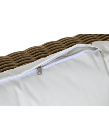 Conjunto de jardín de ratán 4 pzas