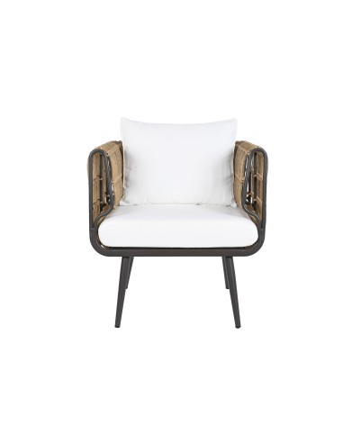 Conjunto terraza 4 pzas de ratán sintético