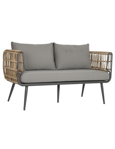 Conjunto terraza 4 pzas de ratán sintético