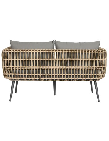 Conjunto terraza 4 pzas de ratán sintético