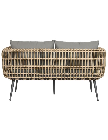 Conjunto terraza 4 pzas de ratán sintético