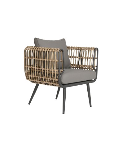 Conjunto terraza 4 pzas de ratán sintético