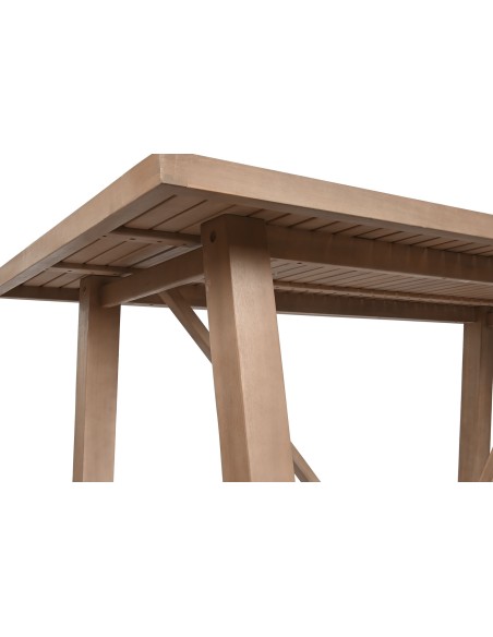 Conjunto de Jardín Mesa y 6 Sillas Madera Acacia