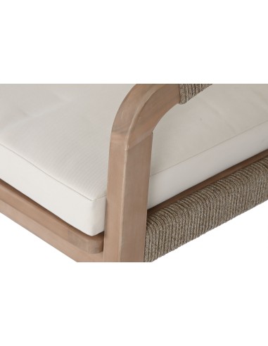 Conjunto de Jardín Mesa y 6 Sillas Madera Acacia