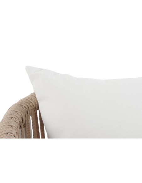 Conjunto de Jardín de Mesa y 6 Sillas Beige