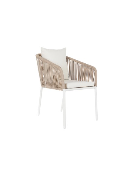 Conjunto de Jardín de Mesa y 6 Sillas Beige