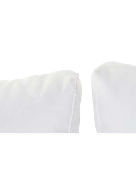 Conjunto de Jardín Sofá, Sillones y Mesa Blanco